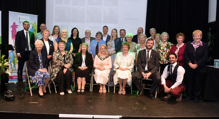 Winners and finalists at the 2019 Volunteer Awards ceremony