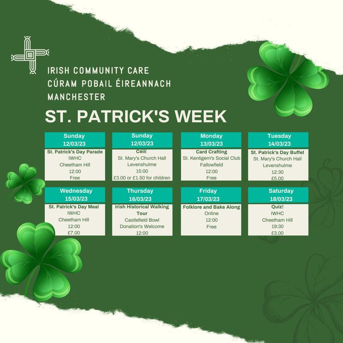 St Patrick's Day 2023 - Irish in Britain