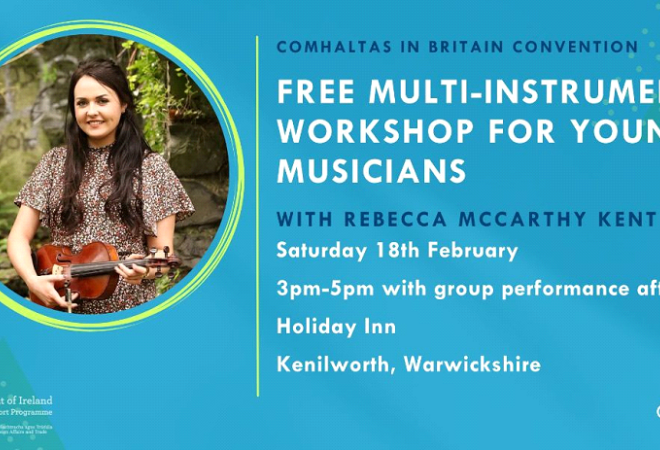 Free Multi-Instrumental workshop for Young Musicians with Rebecca McCarthy