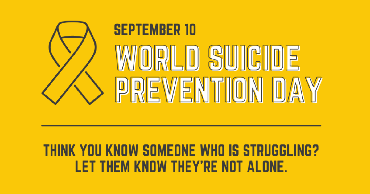 World Suicide Prevention Day (WSPD) 2021 - Irish in Britain