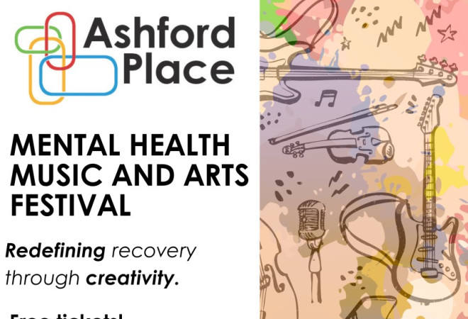Ashford Place Mental Health and Arts Festival: save the date