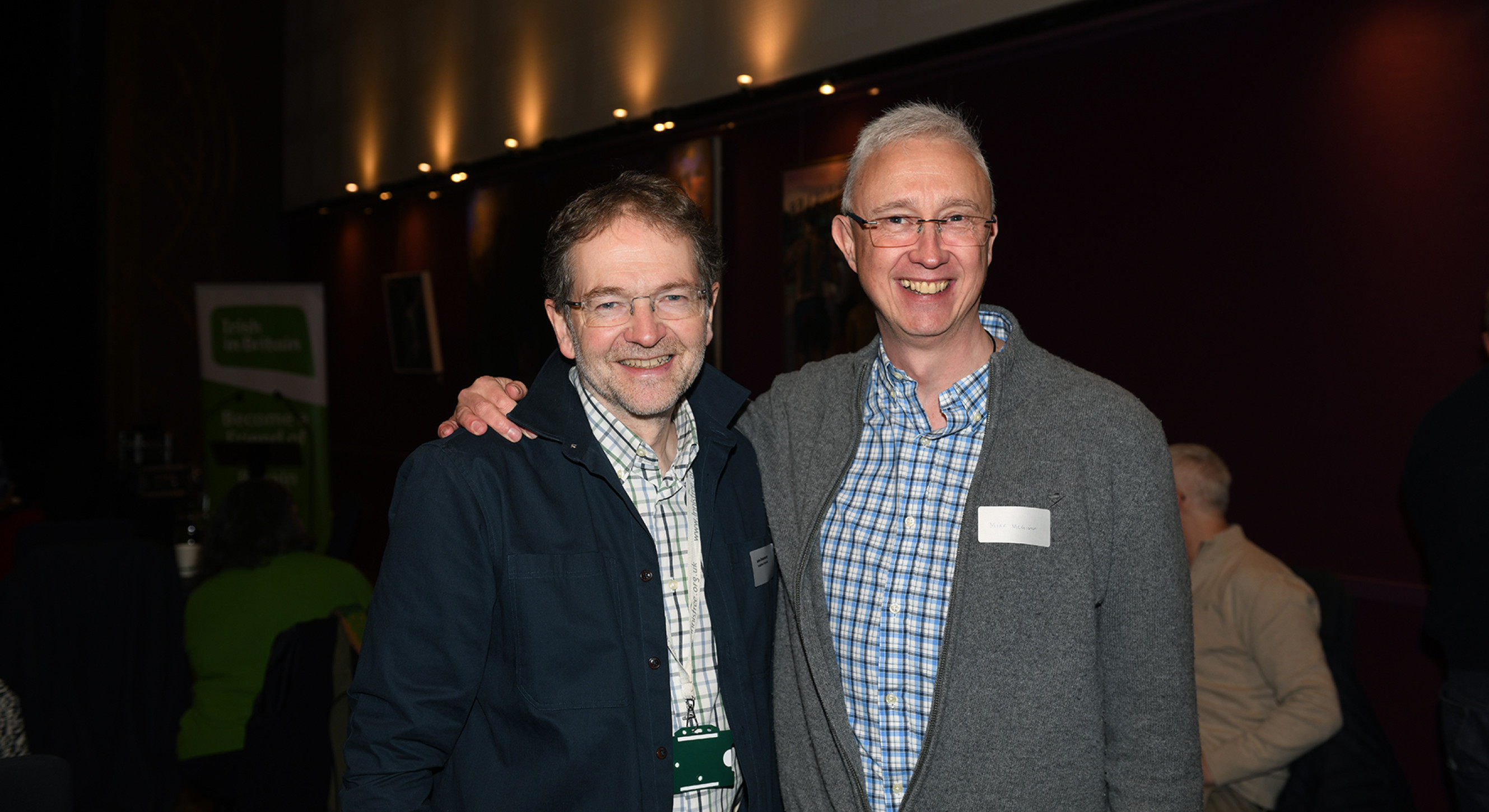 John Delahunty, Innisfree Housing Association and Mike McGing, Brent Irish Advisory Service