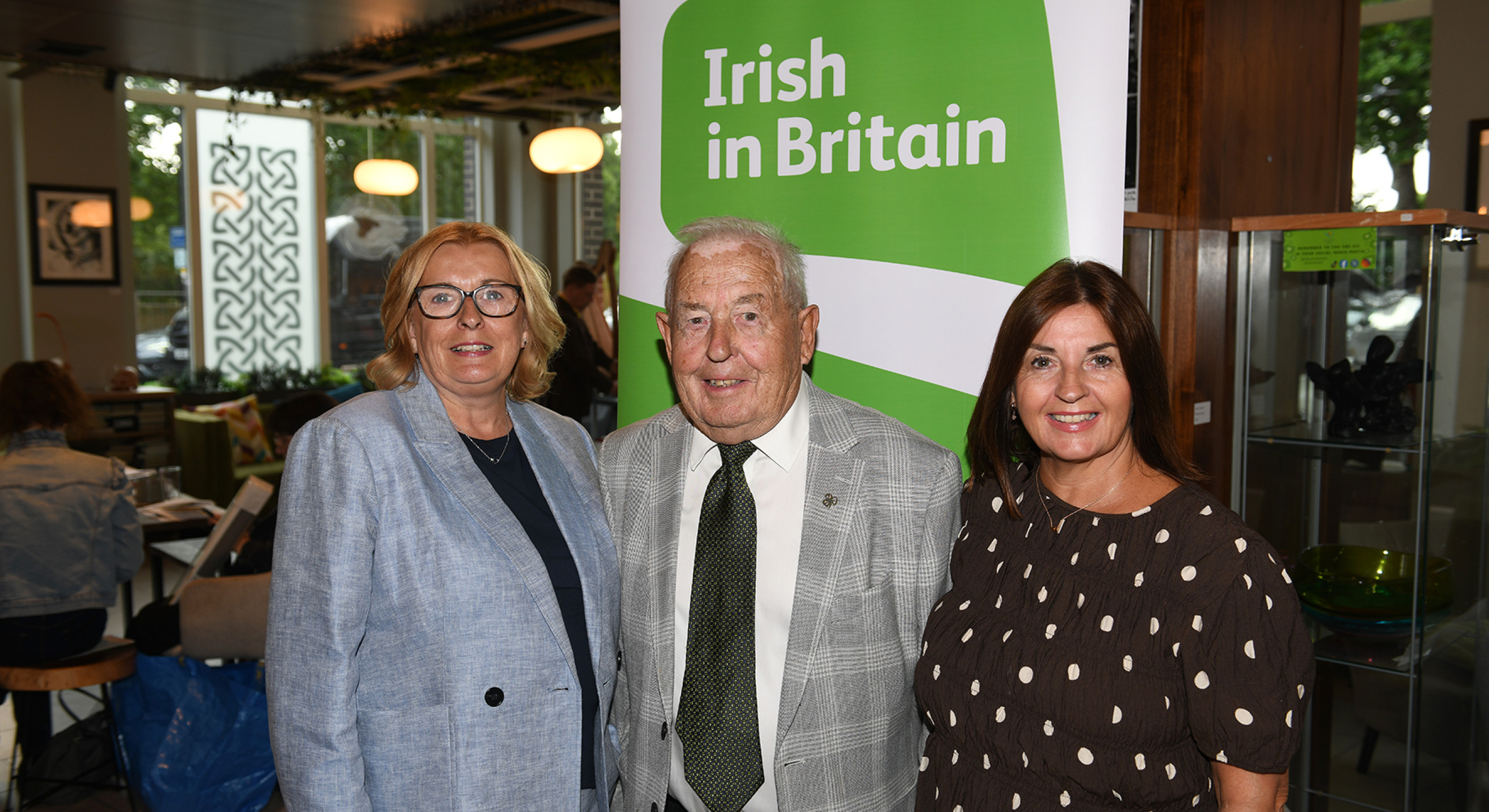 Trustee winner John O'Connor with his daughters Sheila Caden and Patricia MacBeath.