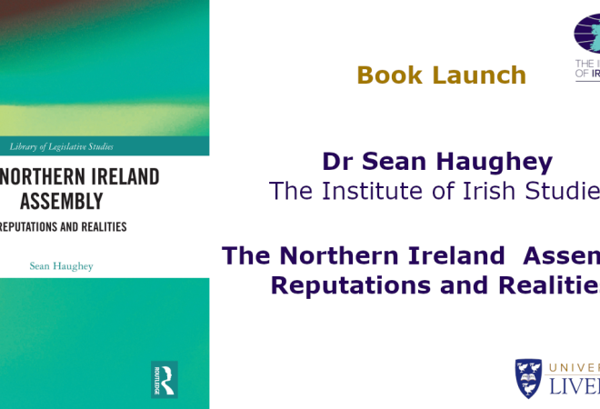 BOOK LAUNCH: The Northern Ireland Assembly - Reputations and Realities