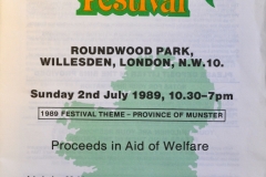 1989 London Irish Festival